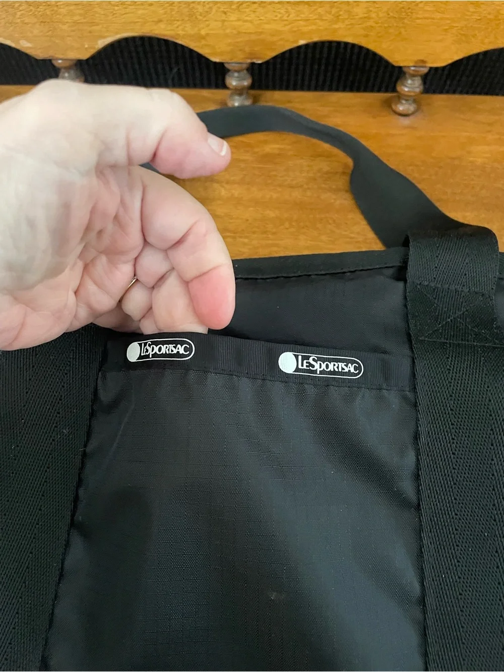 Lesportsac black travel
